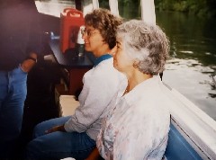 Kathy Chapman Holmes; Ruth Bennett McDougal Dorrough; Canal Boat Cruise