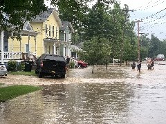 Chapin Street; Canandaigua, NY; Flood