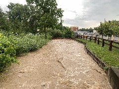 Sucker Brook; Clark St; Canandaigua, NY; Flood
