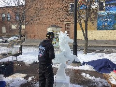 Ice Carving