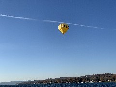hot Air Balloon; Canandaigua Pier, NY