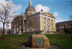 Canandaigua County Courthouse; Pickering Monument