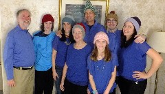 Dan Dorrough; Jacob Grant Wheeler; Ellery Kate Wheeler; Ruth Bennett McDougal Dorrough; Ruth Bennett McDougal Dorrough; Kurt McCandless; Ben Dorrough; Sarah Elizabeth Derry; Christmas