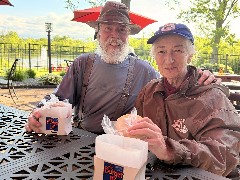 Dan Dorrough; Ruth Bennett McDougal Dorrough; Canandaigua Wegman s, NY