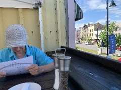 Ruth Bennett McDougal Dorrough; Kix Restaurant; Canandaigua, NY; ODW