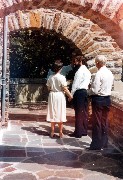 Ruth, Dan, Bruce Dorrough; Wedding; Garrett Chapel; Penn Yan NY
