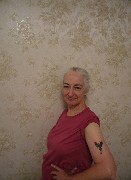 Ruth Bennett McDougal Dorrough; tatoo; Ruths 65th Birthday
