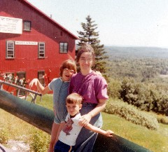 Katherine (Kat) McDougal Wheeler McCandless; Andy McDougal; Ruth Bennett McDougal Dorrough; Hogback (Hog Back) Mountain VT