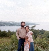 Dan Dorrough; Andy McDougal; Ruth Bennett McDougal Dorrough; Keuka Lake