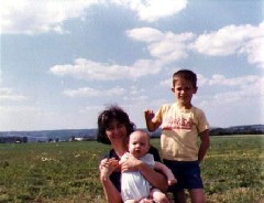 Ruth Bennett McDougal Dorrough; Andy McDougal; Ben Dorrough; Water House West Lake Road Canandaigua NY