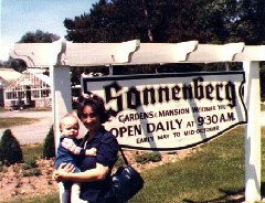 Ben Dorrough; Ruth Bennett McDougal Dorrough; Sonnenberg gardens
