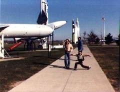 Katherine (Kat) McDougal Wheeler McCandless; Andy McDougal; Ben Dorrough; Air Force Museum; Dayton Ohio