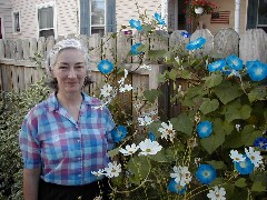 Ruth Bennett McDougal Dorrough; flowers
