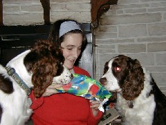 Katherine (Kat) McDougal Wheeler McCandless; Mac Wyatt dog