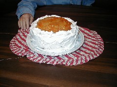 joint birthday party cake