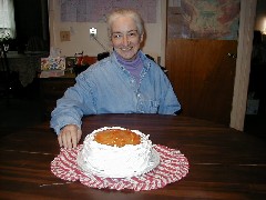 Ruth Dorrough; joint birthday party cake