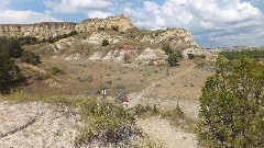 Ruth Bennett McDougal Dorrough; Maah Daah Hey Trail; Medora, ND