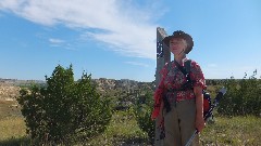 Ruth Bennett McDougal Dorrough; Maah Daah Hey Trail; Medora, ND