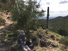 Ruth Bennett McDougal Dorrough; Pass Mountain Trail Superstition Mountains AZ