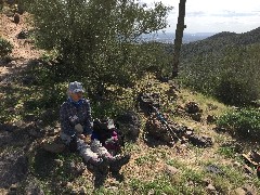 Ruth Bennett McDougal Dorrough; Pass Mountain Trail Superstition Mountains AZ