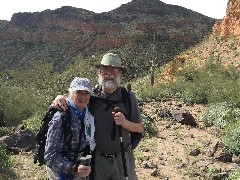 Ruth Bennett McDougal Dorrough; Dan Dorrough; Pass Mountain Trail Superstition Mountains AZ