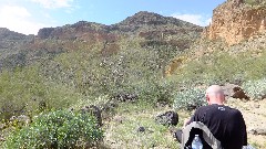 Kevin Sprague; Pass Mountain Trail Superstition Mountains AZ