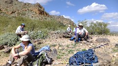 Carol Sayle; Pass Mountain Trail Superstition Mountains AZ