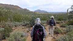 Ruth Bennett McDougal Dorrough; Pass Mountain Trail Superstition Mountains