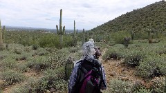 Ruth Bennett McDougal Dorrough; Pass Mountain Trail Superstition Mountains