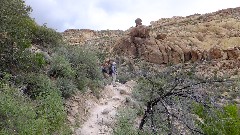 John Graham; Ruth Bennett McDougal Dorrough; Arizona; Sonoran Desert - Peralta Cave Loop Trail