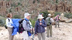 Carol Sayle; Ruth Bennett McDougal Dorrough; Barb Nickerson; Arizona; Sonoran Desert - Peralta Cave Loop Trail