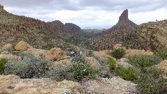 Sonoran Desert - Peralta Cave Loop Trail, AZ