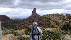 Ruth Bennett McDougal Dorrough; Sonoran Desert - Peralta Cave Loop Trail