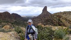 Ruth Bennett McDougal Dorrough; Sonoran Desert - Peralta Cave Loop Trail