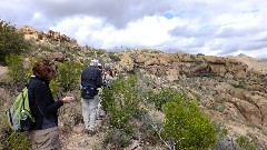 Carol Sayle; Roy Tellini; Sonoran Desert - Peralta Cave Loop Trail, AZ