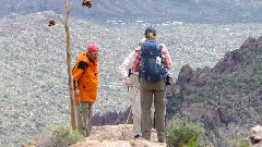 John Graham; Jean Hoekwater; Sonoran Desert - Peralta Cave Loop Trail, AZ