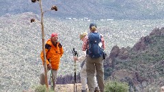 John Graham; Ute Tellini; Jean Hoekwater; Sonoran Desert - Peralta Cave Loop Trail, AZ