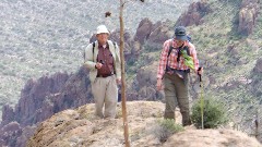 Peter Gerster; Jean Hoekwater; Sonoran Desert - Peralta Cave Loop Trail, AZ