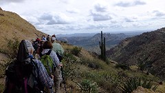 Ruth Bennett McDougal Dorrough; Sonoran Desert - Peralta Cave Loop Trail, AZ