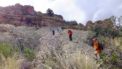 Barb Nickerson; Sonoran Desert - Peralta Cave Loop Trail, AZ