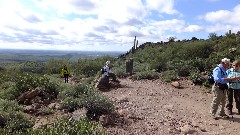 Don Rearick; Marge Rearick; Hieroglyphic Trail, AZ