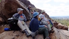 Ruth Bennett McDougal Dorrough; Hieroglyphic Trail, AZ