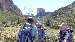 Michael Young; Carol Sayle; Ruth Bennett McDougal Dorrough; First Water Trailhead - Canyon Lake