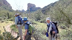 Michael Young; Carol Sayle; Ruth Bennett McDougal Dorrough; First Water Trailhead - Canyon Lake