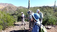 Peter Golion; Carol Sayle; Roy Tellini; Canyon Lake Trail, AZ, AZ