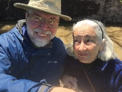 Dan, Ruth Bennett McDougal Dorrough; BT; Miami Wabash and Erie Canal Trail