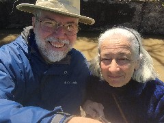 Dan, Ruth Bennett McDougal Dorrough; BT; Miami Wabash and Erie Canal Trail