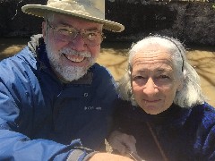 Dan, Ruth Bennett McDougal Dorrough; BT; Miami Wabash and Erie Canal Trail