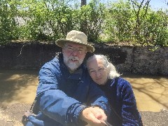 Dan, Ruth Bennett McDougal Dorrough; BT; Miami Wabash and Erie Canal Trail