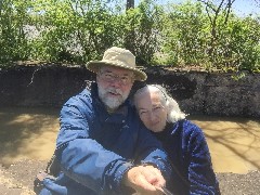 Dan, Ruth Bennett McDougal Dorrough; BT; Miami Wabash and Erie Canal Trail